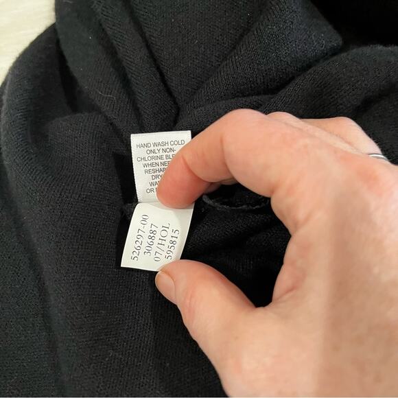 NEW Banana Republic Wool Classic Fit Flare Midi Cowl Neck Sweater Dress XS NWOT - Picture 13 of 16